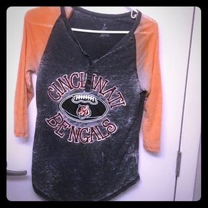 Bengals long sleeve T.